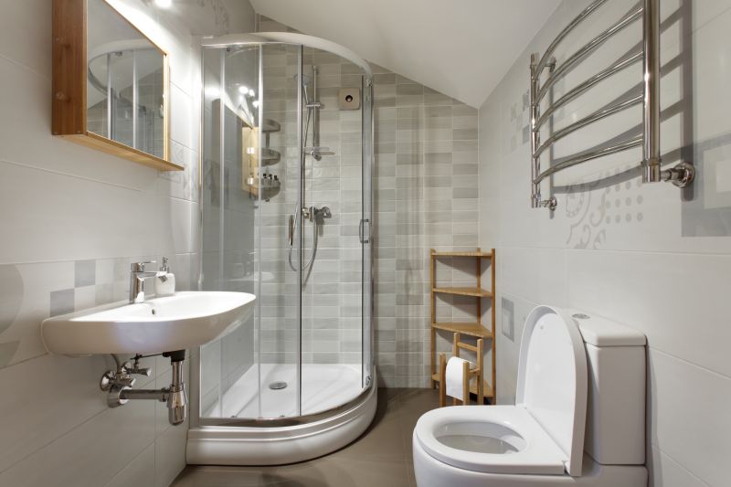 Small Bathroom with Space-Saving Fixtures